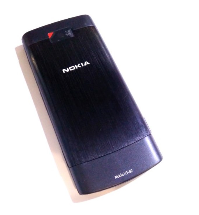 Корпус Nokia X3-02 черный + клавиатура, фото №3