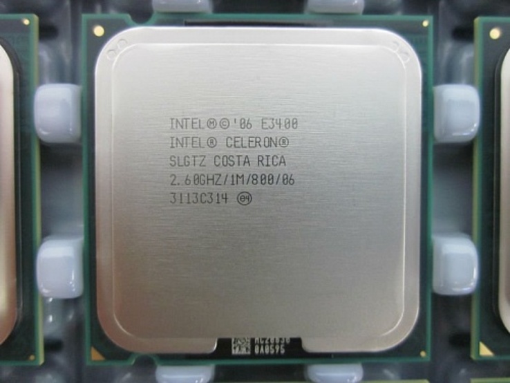 Процессор Intel Celeron E3400 /2(2)/ 2.6GHz  + термопаста 0,5г, фото №2
