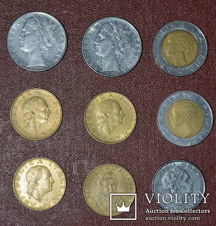 Італія 19 монет., фото №4