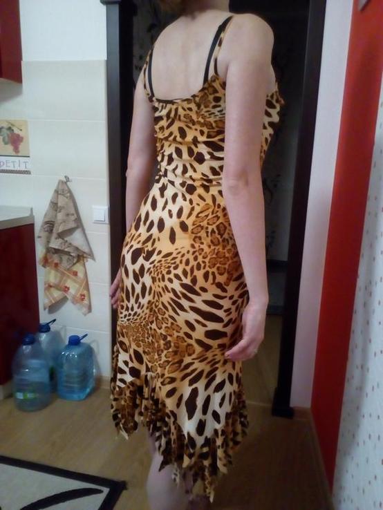 Легке плаття леопардове розмір 36-38, фото №2