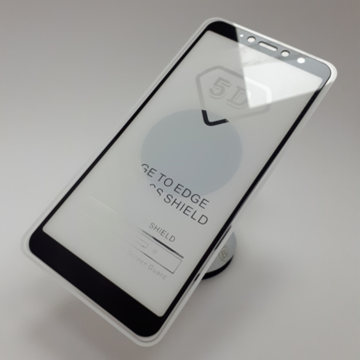 Защитное каленное стекло Xiaomi Redmi S2 (5D, 9H, 0.3мм) черное