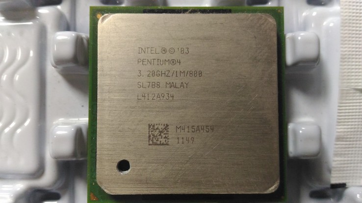 Процессор Intel Pentium 4 /1(2)/ 3.2GHz + термопаста 0,5г, фото №4