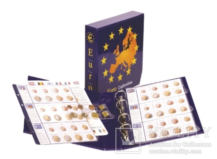 Иллюстрированный альбом euro collection: Все страны ЕС. Lindner 8450., фото №2