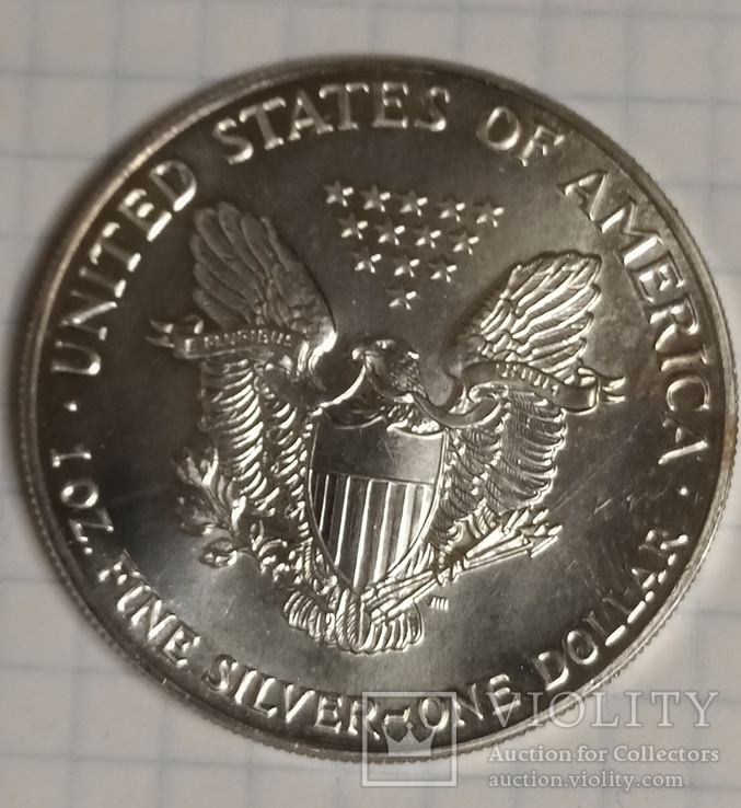  доллар 1990 года, фото №3