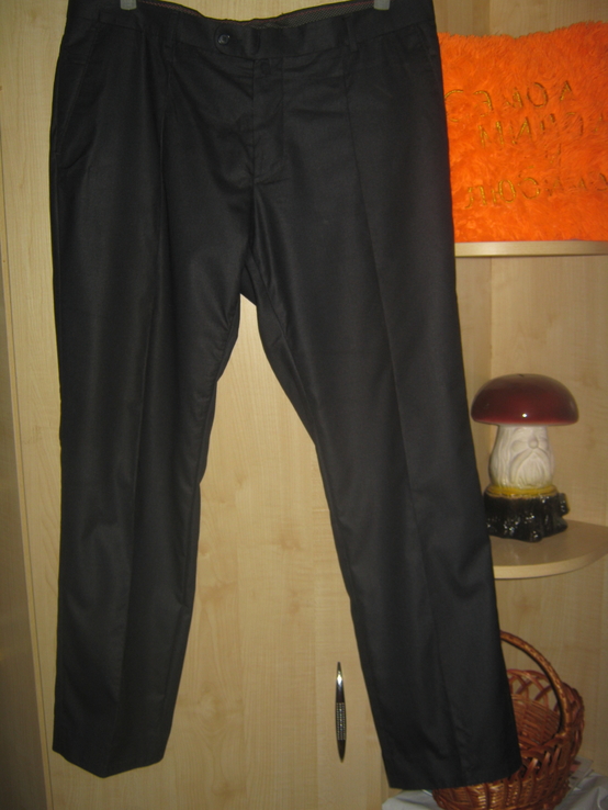 Модні нарядні  чоловічі брюки CARLO GERMENETTI, фото №4