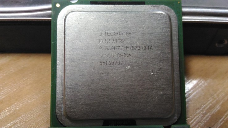 Процессор Intel Pentium 4 505 /1(1)/ 2.66GHz  + термопаста 0,5г, фото №3