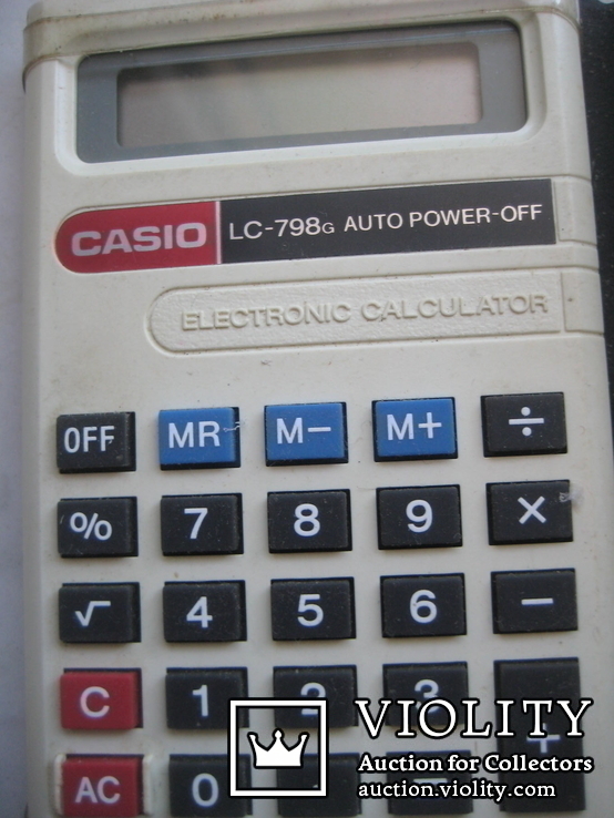Электронный калькулятор Casio LS 798G в виде книжечки, фото №2