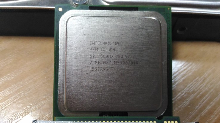 Процессор Intel Pentium 4 521 /1(2)/ 2.8GHz  + термопаста 0,5г, фото №3