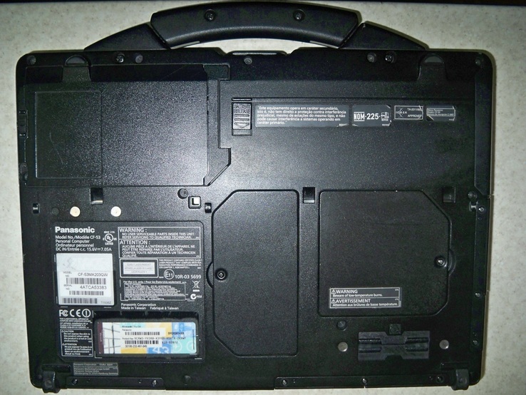 Ноутбук Panasonic Toughbook CF53 Intel Core i5,SSD 250 Гб, фото №8