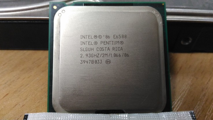 Процессор Intel Pentium E6500 /2(2)/ 2.93GHz   + термопаста 0,5г, photo number 2