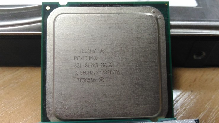 Процессор Intel Pentium 4 631 /1(2)/ 3GHz  + термопаста 0,5г, фото №4
