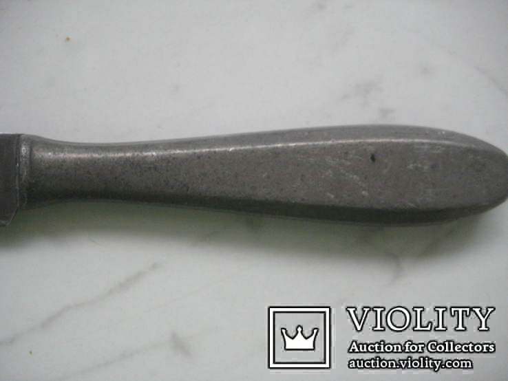 Столовый нож  вермахт UNIAL, год выпуска W.A.L. 1942  Rostfrei, фото №7