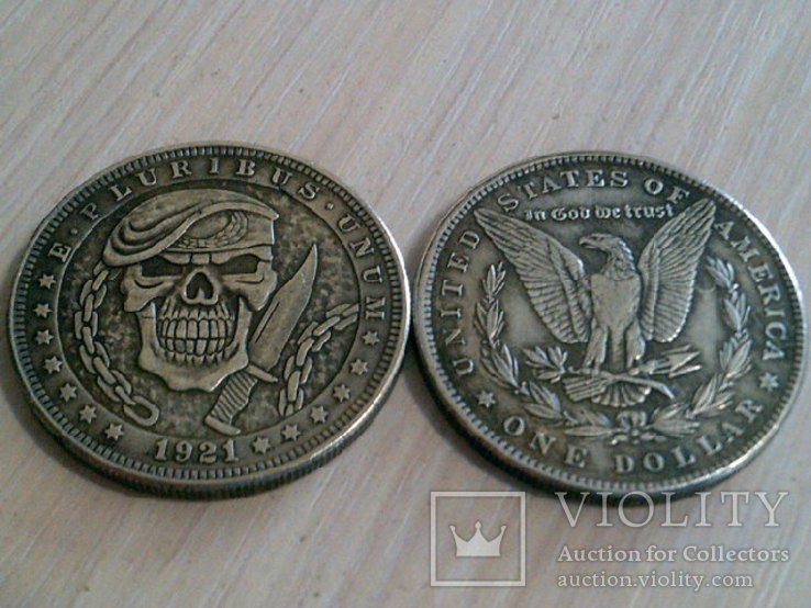 Командос 1$ - сувенирный жетон, фото №3