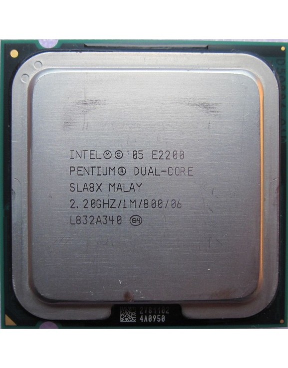 Процессор Intel Pentium E2200 /2(2)/ 2.2GHz  + термопаста 0,5г, фото №2