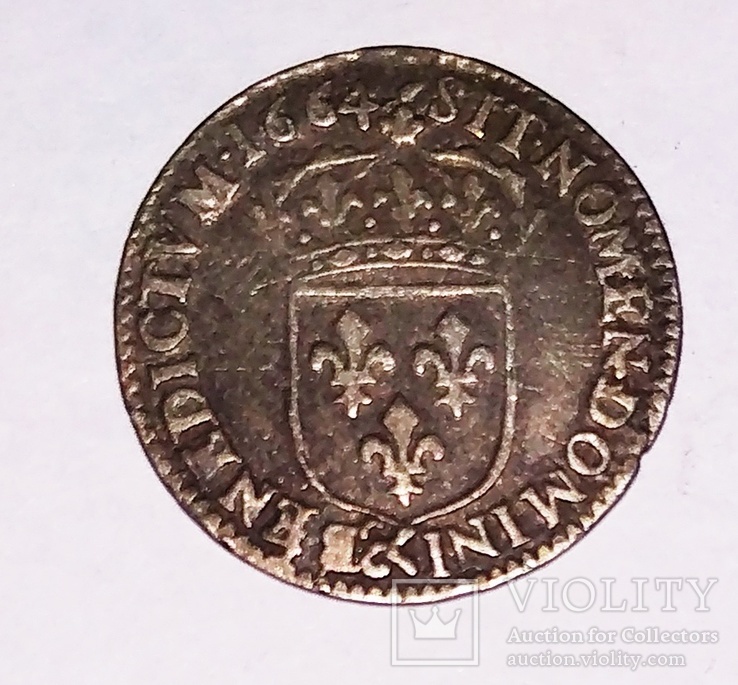  1/12 экю - Louis XIV, фото №3