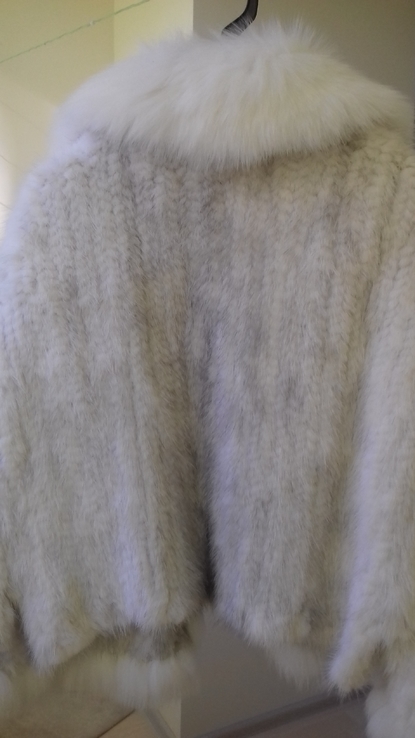 Женская меховая курточка-накидка, фото №4