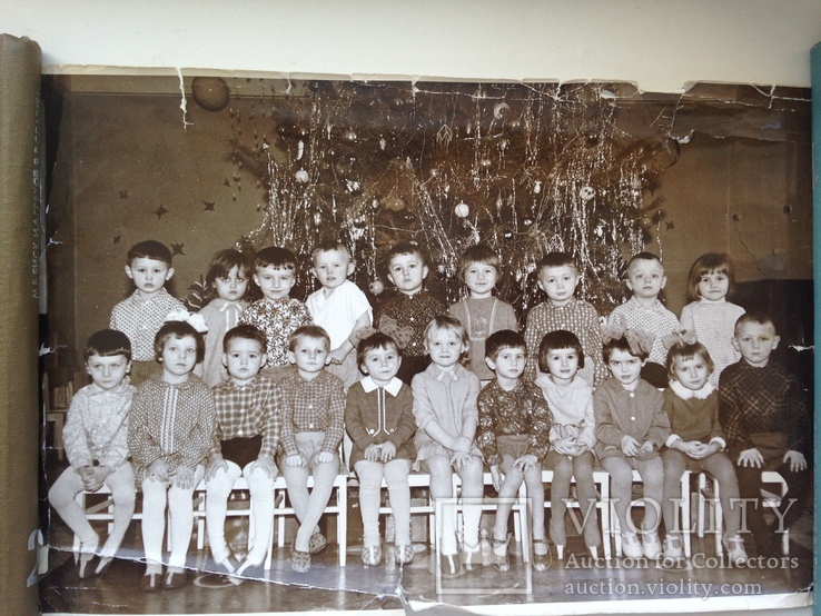 Фото. Детский сад. Январь 1973г. Краматорск.