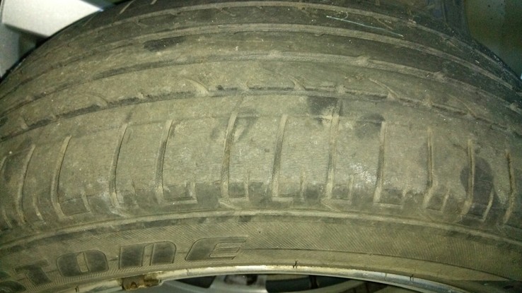 Шини літні Бриджстоун BRIDGESTONE 225 55 R18 без дисків 4-5 мм, photo number 3