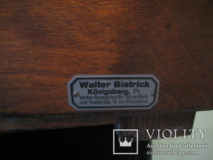 Настольные часы Walter Bistrick Германия 30-е года, фото №8