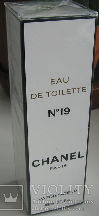 Chanel  № 19 100ml eau de toulete 80е винтаж, фото №2