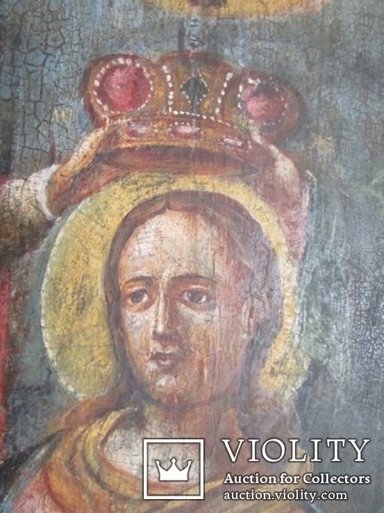 Икона "Коронование Пресвятой Богородицы", фото №3