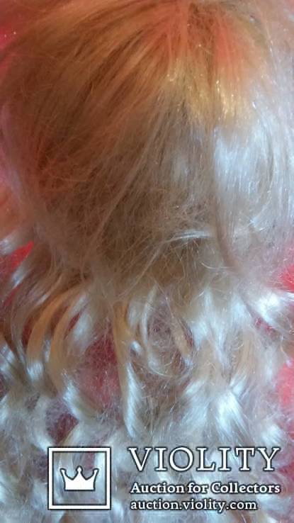  фарфоровая голова, от куклы с париком., фото №11