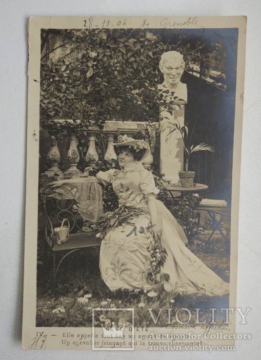 1910-е, Франция, открытка, фото №2