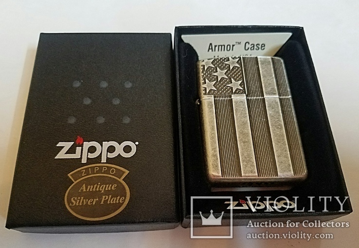 Зажигалка Zippo US Flag, фото №2