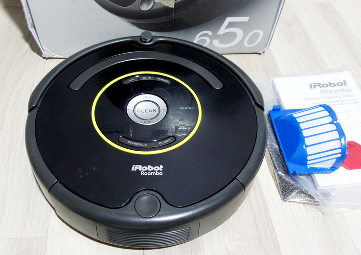 Робот пылесос iRobot Roomba 650, б/у, рабочий, без зарядки., numer zdjęcia 10
