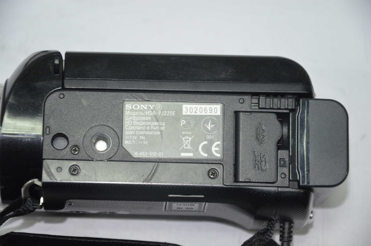Видеокамера Sony HDR-PJ220E, фото №8