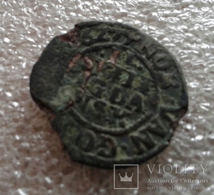 Монета Дании 1627г.