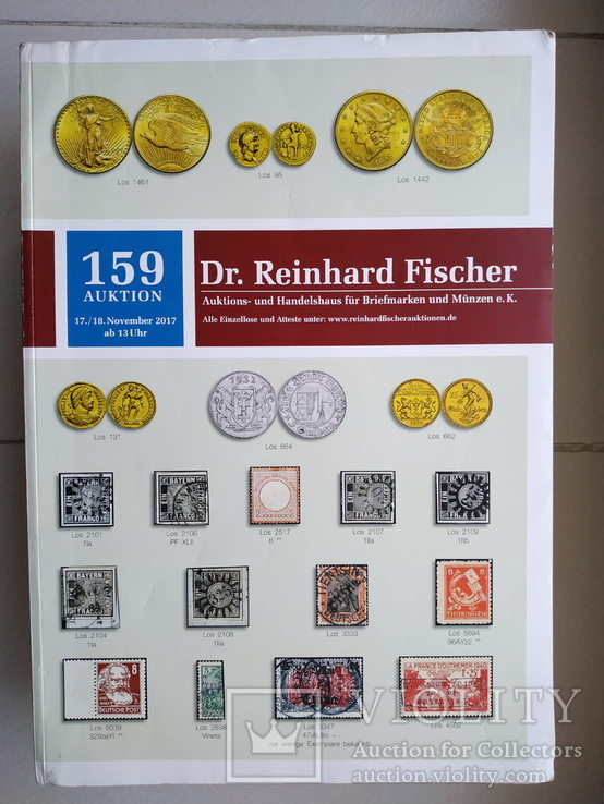 Аукционный каталог - Dr.Reinhard Fischer 159 Auktion