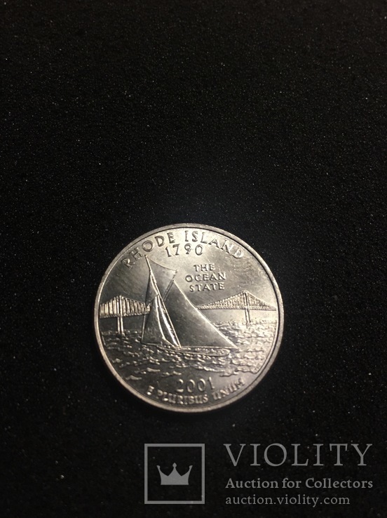 25 центов США 3002 Род-Айленд - Rhode Island