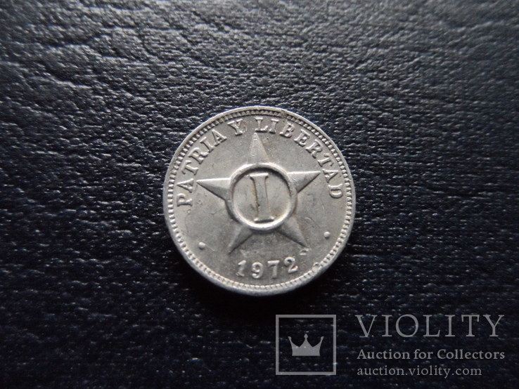 1  центаво 1972  Куба   (Г.3.69)~, фото №3