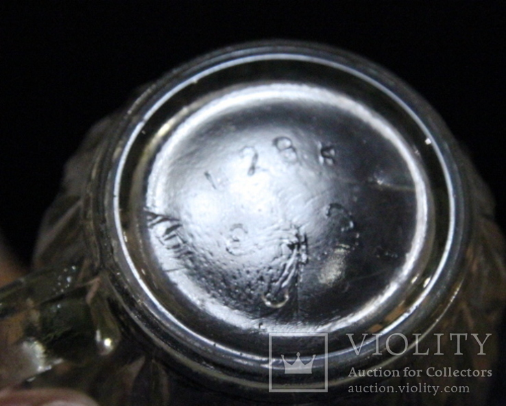 Пивной бокал  (пивная кружка) САЗ. 1971 год. 0,25 литра. 14  прямых граней, фото №5