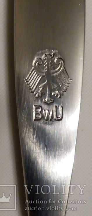 Нож столовый из набора солдат Германии, фото №3
