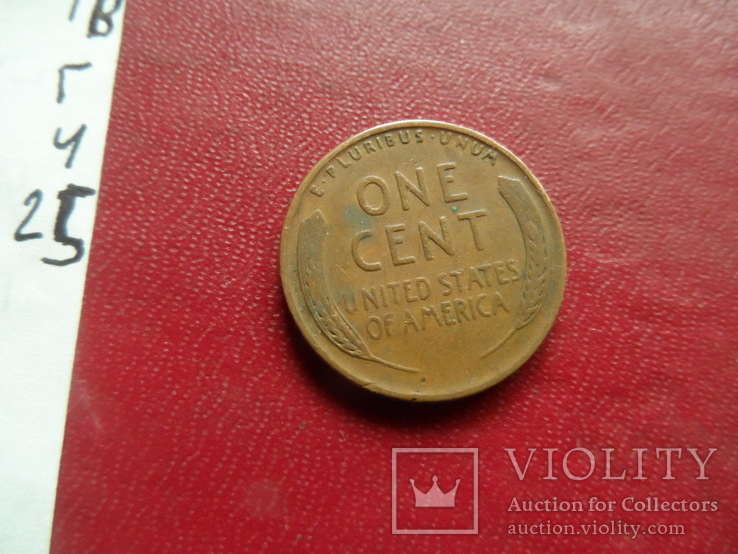 1 цент 1942  США    (Г.4.25)~, фото №4