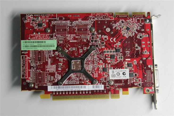 Видеокарта ATI AMD FirePro V3750 256 МБ 128-битная GDDR3 PCI Express 2.0 x16, фото №7