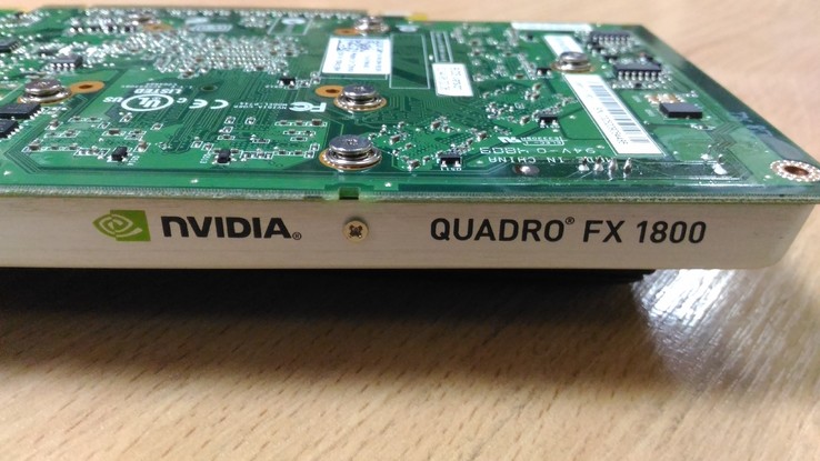 Профессиональная видеокарта Nvidia Quadro FX1800 DDR3 768Mb 192bit PCI-E, photo number 6