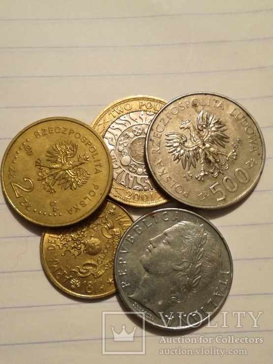 Монети асорті