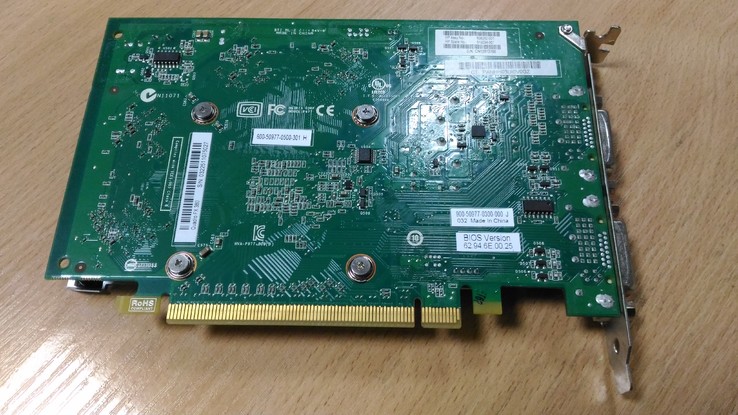 Видеокарта PNY Nvidia Quadro FX380 256Mb DDR3 128bit DX10, фото №6