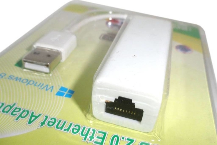 Сетевая карта USB to LAN RJ45 + компакт-диск драйверов, numer zdjęcia 3