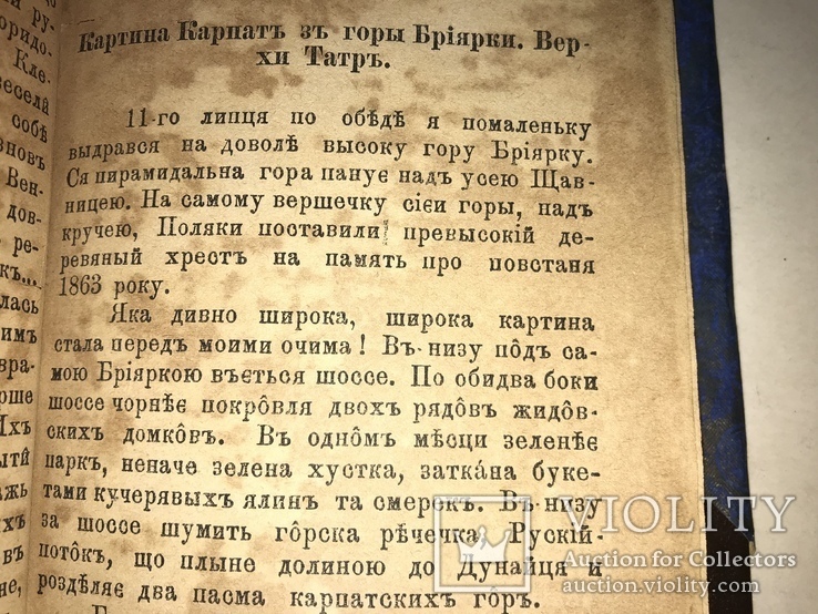 1885 В Карпатах Путешествие Прижизненный Иван Негуй, фото №7