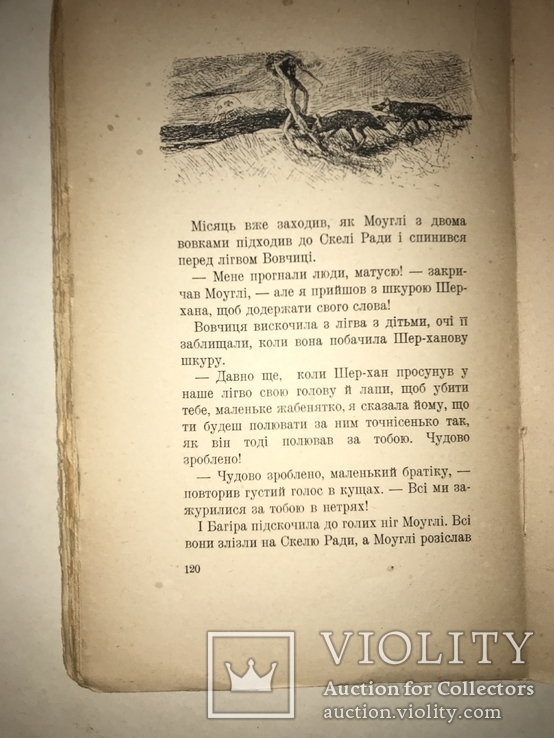 1920 Братья Маугли Украинская Книжка детская, фото №5