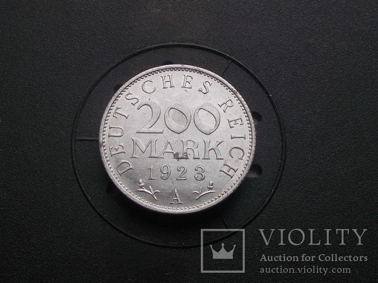 Германия 200 марок 1923 А (№8), фото №2