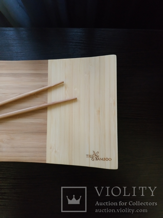 Набор для суши  East West Ming Tsai Sushi for Two - Bamboo &amp; Ceramic 8 PC Gift Set, фото №6