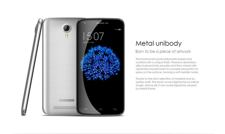 Новый смартфон Doogee Y100 plus. Экран 5.5 HD 2 ГБ + 16 ГБ.