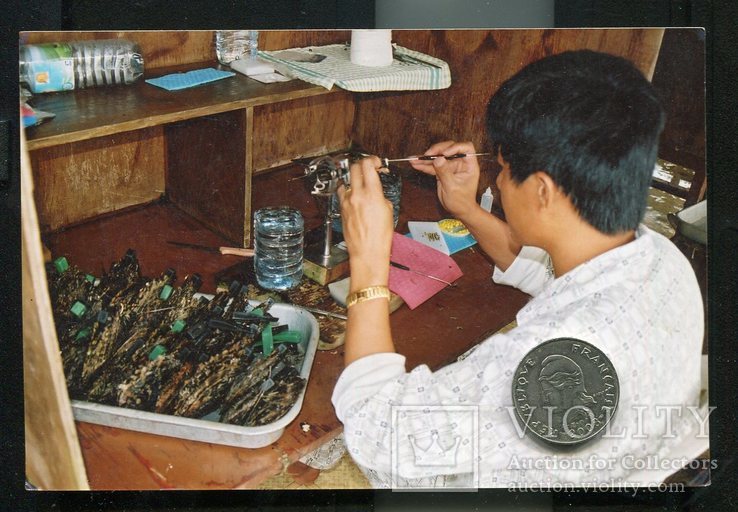 Натуральный морской чёрный жемчуг Таити 2 шт.12 мм, фото №13