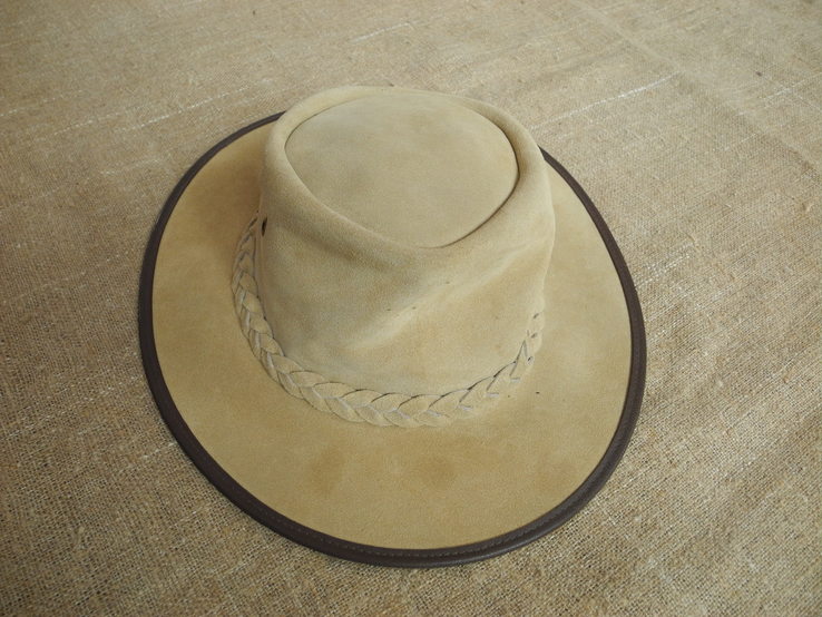 Шляпа кожаная вестерн BARMAH p. L ( НОВОЕ ) Austarlia Оригинал, фото №4