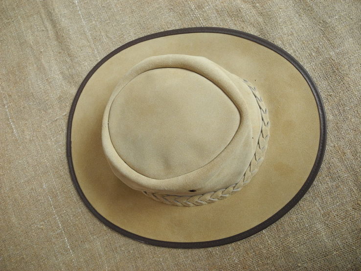 Шляпа кожаная вестерн BARMAH p. L ( НОВОЕ ) Austarlia Оригинал, фото №5